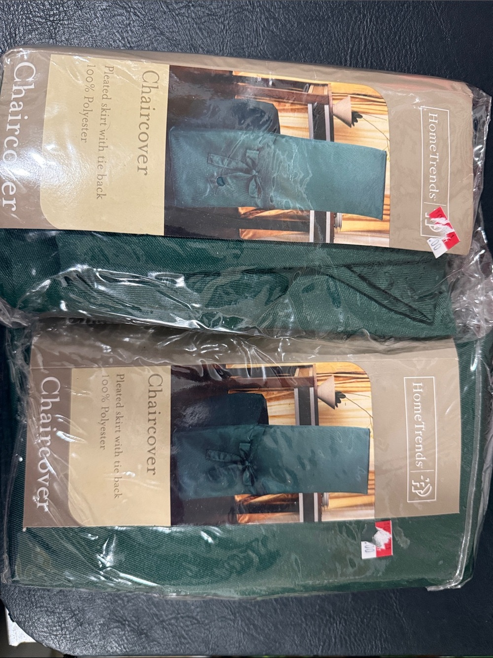 Green chair covers(2)